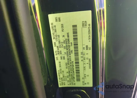 2023 Ford F-150 Xl из США, поврежденный, VIN 1FTMF1C54PKF34176